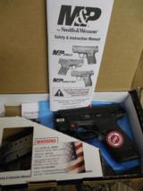 Smith & Wesson 11671 M&P 9 Shield M2.0 Crimson Trace Red Laser Double 9mm Luger 3.1" 7+1/8+1 MS Black Polymer Grip/Frame Black Armornite Stainles - 1 of 23