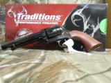 TRADITIONS
1873
REWHIDE
COMO
22 / 22 MAGNUM,
2 - 10
ROUND
CYLINDERS
INCLUDED,
5.5"
BARREL,
RED
WALNUT
GRIPS,
FACTORY
NEW
IN
BOX. - 2 of 19