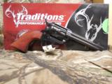 TRADITIONS
1873
REWHIDE
COMO
22 / 22 MAGNUM,
2 - 10
ROUND
CYLINDERS
INCLUDED,
5.5"
BARREL,
RED
WALNUT
GRIPS,
FACTORY
NEW
IN
BOX. - 3 of 19