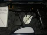 BERETTA
92-A1,
9-MM,
3-17
ROUND
MAGAZINES,
COMBAT SIGHTS,
4.9"
BARREL.
ITALY,
FACTORY
NEW
IN
BOX - 3 of 21
