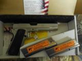 RUGER
1911
SR 10,--
S / S,
10 - MM,
2 - 8 ROUND
MAGAZINES,
5 "
BARREL,
BOMER
STLYE
ADJUSTABLE
SIGHTS,
FACTORY
NEW
IN
BOX - 2 of 25