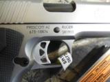 RUGER
1911
SR 10,--
S / S,
10 - MM,
2 - 8 ROUND
MAGAZINES,
5 "
BARREL,
BOMER
STLYE
ADJUSTABLE
SIGHTS,
FACTORY
NEW
IN
BOX - 7 of 25