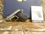 Beretta,
# 3032,
Tomcat
32
ACP,
2.4"
BARREL, 7+1 RDS.,
Black
Synthetic
Grip, Stainless
Steel, Thumb
Safety, FACTORY NEW IN BOX !!!! - 5 of 24
