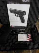 WALTHER
CREED,
9 - MM,
2 - 16+1
ROUND
MAGAZINES,
4"
BARREL.
COMBAT
SIGHTS,
FACTORY
NEW
IN
BOX !!!!!! - 1 of 21