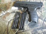 WALTHER
CREED,
9 - MM,
2 - 16+1
ROUND
MAGAZINES,
4"
BARREL.
COMBAT
SIGHTS,
FACTORY
NEW
IN
BOX !!!!!! - 14 of 21