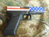GLOCK
RED,
WHITE
&
BLUE,
CAN
DO
ALL GLOCK
SLIDES,
JUST
NEED
TO
SEND
TOP
SLIDE
ONLY,
- 1 of 13