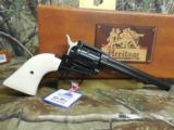 HERITAGE ROUGH RIDER
RR22B6 22
L.R. REVOLVER, 6 SHOT, WHITE GRIPS, 6.5" BARREL, FACTORY NEW
IN
BOX - 1 of 12