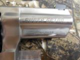 RUGER
REVOLVER
GP100,
S/S, 10-MM,
WILED
CLAPP.
STAINLESS
STEEL, 3" BARREL,
FIBER OPTIC
ADJUSTABLE
SIGHTS
FACTORY
NEW
IN
BOX - 7 of 24