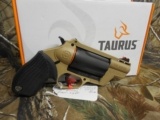 TAURUS
45-410
Public Defender,
TAN,
2"
BARREL,
5
ROUNDS,
SIGHTS: Front: Red Fiber Optic, Rear: Notched,
FACTORY
NEW
IN
BOX - 3 of 20