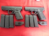 GLOCK
G-23,
GEN - 3,
40 S&W
PREOWNED,
VERY, VERY
GOOD
CONDITION,
3 - 13
ROUND
MAGAZINES,
WHITE SIGHTS,
HARD
PLASTIC
CASE - 7 of 22