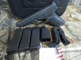 GLOCK
G-41, GEN - 4,
45 ACP,
5.31"
BARREL,
3 - 13
ROUND
MAGAZINES,
4- ITERCHANGEABLE BACK STRAPS,
FACTORY NEW IN BOX !!! - 5 of 22