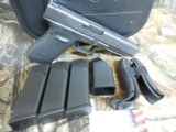 GLOCK
G-41, GEN - 4,
45 ACP,
5.31"
BARREL,
3 - 13
ROUND
MAGAZINES,
4- ITERCHANGEABLE BACK STRAPS,
FACTORY NEW IN BOX !!! - 4 of 22