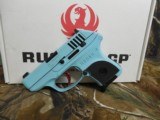 RUGER
LCP
380,
CUSTOM
CERAKOTE
TIFFANY
FINISH,
6+1
ROUND
MAGAZINE,
CERRING
POUCH,
FACTORY
NEW
IN
BOX - 4 of 20