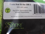 HOLSTERS,
STICKY, MOST
ALL
SIZERS,
INSIDE
THE WAISTBAND
OR
IN
THE PACKET,
MADE IN THE U.S.,
FACTORY
NEW
IN
PACKAGE!!! - 10 of 20