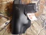 HOLSTER,
DESANTIS
INSIDER
HOLSTER
IWB
RH,
LEATHER,
FOR
THE
SIG P365,
BLACK,
FACTORY
NEW
IN
BOX. - 7 of 15
