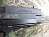 SIG / SAUER,
22-L.R. MOSQUITO,
10 + 1
ROUND
MAGAZINE,
3.9"
BARREL,
ADJUSTABLE
SIGHTS,
FACTORY
NEW
IN
BOX.. - 7 of 22