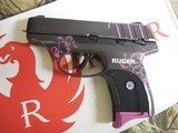RUGER
EC9s, CUSTOM
MUDDY GIRL,
9-MM,
7 + 1 ROUND,
3.12 "
Is Slim, lightweight and compact for personal protection,
FACTORY
NEW
IN
BOX - 3 of 25