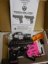 RUGER
EC9s, CUSTOM
MUDDY GIRL,
9-MM,
7 + 1 ROUND,
3.12 "
Is Slim, lightweight and compact for personal protection,
FACTORY
NEW
IN
BOX - 1 of 25