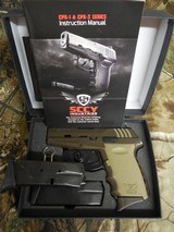 SCCY,
CPX-2,
9-MM,
BROWN / TAN, PRE OWNED, EXCCELLENT COND., COMES
WITH THREE TEN
ROUNDS
MAGAZINES,
FACTORY
BOX
&
ALL
PAPER
WORK !!!! - 1 of 17