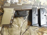 SCCY,
CPX-2,
9-MM,
BROWN / TAN, PRE OWNED, EXCCELLENT COND., COMES
WITH THREE TEN
ROUNDS
MAGAZINES,
FACTORY
BOX
&
ALL
PAPER
WORK !!!! - 3 of 17