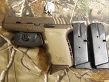 SCCY,
CPX-2,
9-MM,
BROWN / TAN, PRE OWNED, EXCCELLENT COND., COMES
WITH THREE TEN
ROUNDS
MAGAZINES,
FACTORY
BOX
&
ALL
PAPER
WORK !!!! - 4 of 17