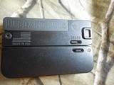 TRAILBLAZER
LIFECARD,
.22LR.
SINGLE SHOT,
BLACK,
SIZE
OF
CREDIT
CARD,
1/2"
THIN,
STORE
4
ROUNDS
IN
HANDLE
FACTORY
NEW
IN
BOX. - 3 of 16