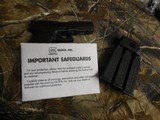 GLOCK
G-21,
GEN - 3,
45 ACP,
PREOWNED,
EXCELLENT
CONDITION,
ALMOST
NEW, 3 -15
ROUND
MAGAZINES,
NIGHT
SIGHTS, WITH
GLOCK CASE, PAPER WORK - 15 of 24