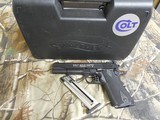 COLT
GOLD
CUP,
22 L.R.,
12
ROUND
MAGAZINE,
ADJUSTABALE
SIGHTS,
Black rubber wrap-around grips, Fully adjustable rear target sight,FACTORY NEW - 16 of 22