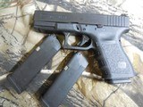 GLOCK
G-23,
GEN - 3,
40 S&W
PREOWNED,
EXCELLENT
CONDITION,
ALMOST
NEW, 3 - 13
ROUND
MAGAZINES,
NIGHT SIGHTS,
HARD
CASE - 5 of 26