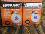 TARGETS
RANGE
READY,
8"
ROUND
STEEL
PLATE
WITH
BRACKET,
3/8"
STEEL
PLATE,
HANGING
STEEL
BRACKET
INCLUDED,
NEW
IN
BOX - 2 of 16