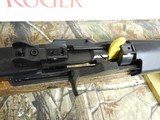 RUGER MINI 14, ENGRAVED LIMITED EDITION OF 750 MADE, 223/5.56,
5-ROUND MAGAZINES, ADJUSTABLE
SIGHTS, SCOPE RINGS INCLUDED, & EXTRA TAPCO STOCK - 8 of 23