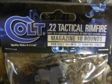 Colt
Rimfire,
Colt M4,
22 Long Rifle, 10 RD., 20 RD. & 30 RD.
MAGAZINES
GRAY FINISH, This magazine fits Colt M4 tactical rimfire AR-22
NEW - 3 of 25