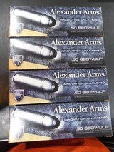 50
BEOWULF,
ALEXANDER
AMMO,
350 GRAIN
XTP-JHP,
20
ROUND
BOXES,
NEW
IN
BOX. - 1 of 15