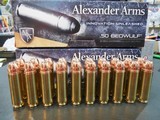 50
BEOWULF,
ALEXANDER
AMMO,
350 GRAIN
XTP-JHP,
20
ROUND
BOXES,
NEW
IN
BOX. - 8 of 15