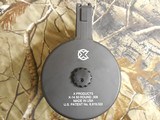 X-PRODUCTS,
X-14,
50
ROUND
DRUM
FOR
M1-A / M-14,
308 / 7.62X51
NATO. ALALUMINUM ,
BLACK,
FACTORY
NEW
IN
BOX - 6 of 15
