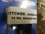 ARMSCOR
(ROCK ISLAND)
MAPP1, 22TCM9R,
16
RD.
MAGAZINES
W / MAPP
9-MM
&
22TCM9R,
BLUED
STEEL,
FACTORY
NIW
IN
BOX - 4 of 16