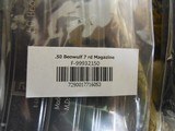 50
BEOWULF,
E-LANDER
MAGAZINE,
.50 BEOWULF,
7
ROUNDS
STEEL,
NEW
IN
BOX - 2 of 12