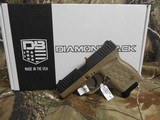 Diamondback, DB9FDE
Micro-Compact,
TAN
(FDE)
Single/Double,
9-MM Pistol,
3" BARREL,
6+1 RD.
MAG,
Polymer Grip, FACTORY NEW IN BO - 4 of 18