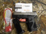 Taurus 1G2C403910 G2C 40 Smith & Wesson (S&W) Double 3.2" BARREL,
2-10+1 MAGS. Black Polymer Grip Polymer Frame Stainless Steel Slide, F - 4 of 20