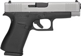 GLOCK
48,
THE JUST OUT GLOCK 48,
9-MM
LUGER FS 10-SHOT BLACK FRAME SILVER SLIDE,
2- MAGAZINES,
4"
BARREL,
FACTORY
NEW
IN
BOX. - 15 of 22