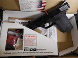 Smith & Wesson 11663 M&P 380 Shield EZ Double 380 Automatic Colt Pistol (ACP) 3.675" 8+1 Black Polymer Grip/Frame Grip Black Armornite St - 2 of 19