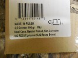6.5
GRENDEL,
WOLF
100
GRAIN,
F. M. J.,
20
ROUND
BOXES
OR
500
ROUND
CASE FACTORY
NEW
IN
BOX - 3 of 15