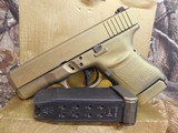 GLOCK G-30, 45 ACP,
COMPACT,
GEN-3,
NIGHT
SIGHTS,
2 -10
ROUND
MAGAZINES,
ALMOST
NEW,
JUST
CUSTOM CERAKOTED
IN
GREEN / GOLD
SCORPION - 13 of 23
