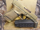 GLOCK G-30, 45 ACP,
COMPACT,
GEN-3,
NIGHT
SIGHTS,
2 -10
ROUND
MAGAZINES,
ALMOST
NEW,
JUST
CUSTOM CERAKOTED
IN
GREEN / GOLD
SCORPION - 12 of 23