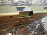 GLOCK G-30, 45 ACP,
COMPACT,
GEN-3,
NIGHT
SIGHTS,
2 -10
ROUND
MAGAZINES,
ALMOST
NEW,
JUST
CUSTOM CERAKOTED
IN
GREEN / GOLD
SCORPION - 6 of 23