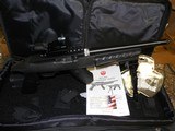 RUGER
CHARGER
TACKDOWN,
22 L.R.,
WITH
RED/GREEN
SCOPE,
15
ROUND
MAGAZINE,
BI-POD,
CARRING
CASE,
FACTORY
NEW
IN
BOX - 4 of 24