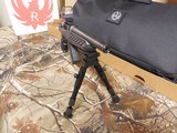 RUGER
CHARGER
TACKDOWN,
22 L.R.,
WITH
RED/GREEN
SCOPE,
15
ROUND
MAGAZINE,
BI-POD,
CARRING
CASE,
FACTORY
NEW
IN
BOX - 14 of 24