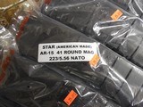 AR-15
STAR
( AMERICAN
MADE 100% )
41
ROUNDS,
BLACK
POLYMER,
223 / 5.56
NATO,
WORK
GREAT,
FACTORY
NEW
IN
BOX. - 2 of 13
