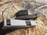 GLOCK
G-43X,
NIGHT
SIGHTS,
2- 10 + 1
ROUND
MAGAZINES,
SILVER
SLIDE,
BLACK
FRAME,
PX435SL701,
FACTORY
NEW
IN
BOX .. - 14 of 20