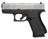 GLOCK
G-43X,
9-MM,
2- 10 + 1
ROUND
MAGAZINES,
SILVER
SLIDE,
BLACK
FRAME,
WHITH
COMBAT
SIGHTS,
FACTORY
NEW
IN
BOX .. - 15 of 25